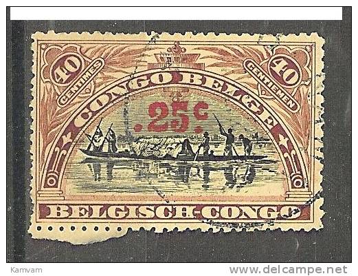 CONGO BELGE 97 Cote 0.50€ T14 - Gebraucht