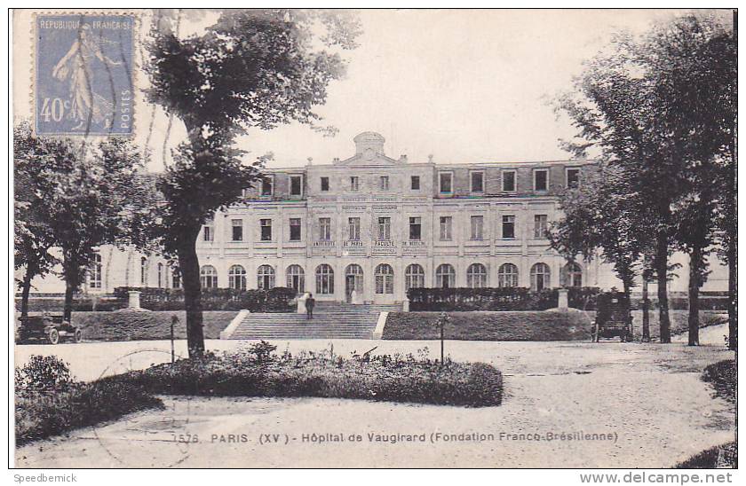 18059 HOPITAL VAUGIRARD (FONDATION FRANCO -BRESILIENNE ) 1576 éd , - Santé, Hôpitaux