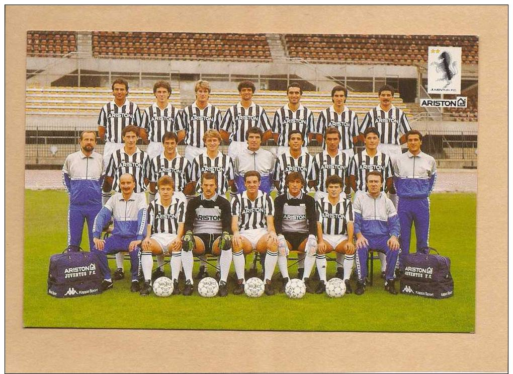 CALCIO - JUVENTUS 1988/89 - Fussball