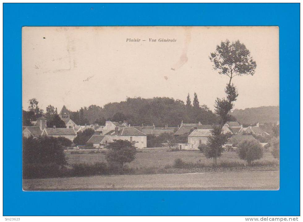 Plaisir (MD393)  Vue Générale Von 1913 / - 2 Scan - - Plaisir