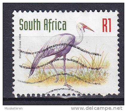 South Africa 1998 Mi. 1109 A     1 R Bird Vogel Klunkerkranich Crane - Usados