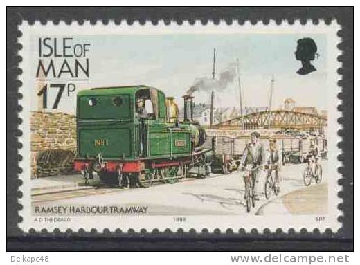 Isle Of Man 1988 Mi + YT 360 ** Ramsey Harbour Tramway / Hafenbahn - Treinen