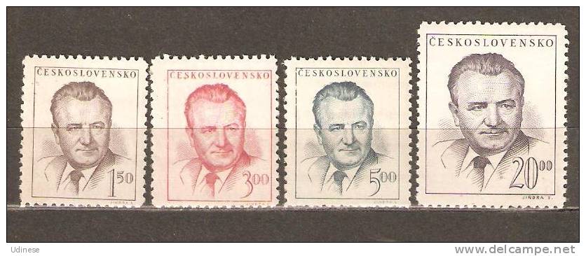 CZECHOSLOVAKIA 1948 - GOTTWALD - CPL. SET  - MNH MINT NEUF - Nuovi