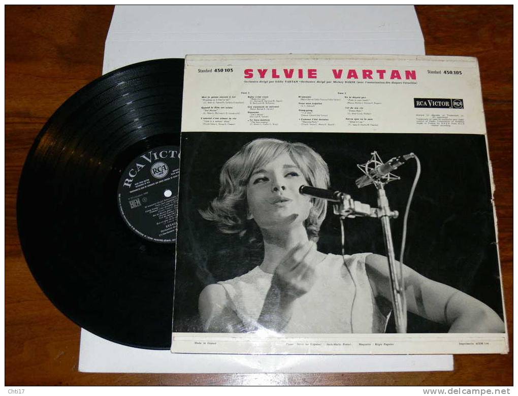 SYLVIE VARTAN  SYLVIE EDIT RCA VICTOR 430.103 S 1962 - Collector's Editions