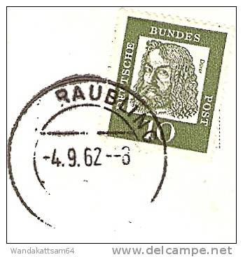 AK 9 Gosausee Mit Dachstein (3004 M) -4.9.62 --8 RAUBLING Nach Naumburg / Saale Mit 1 X 10 PF DEUTSCHE BUNDERPOST - Rosenheim