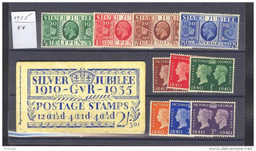GREAT BRITAIN, VERY NICE GROUP ONLY NEVER HINGED STAMPS **! - Sammlungen