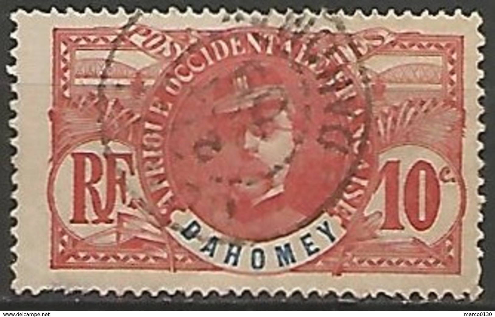 DAHOMEY N° 22 OBLITERE - Usati