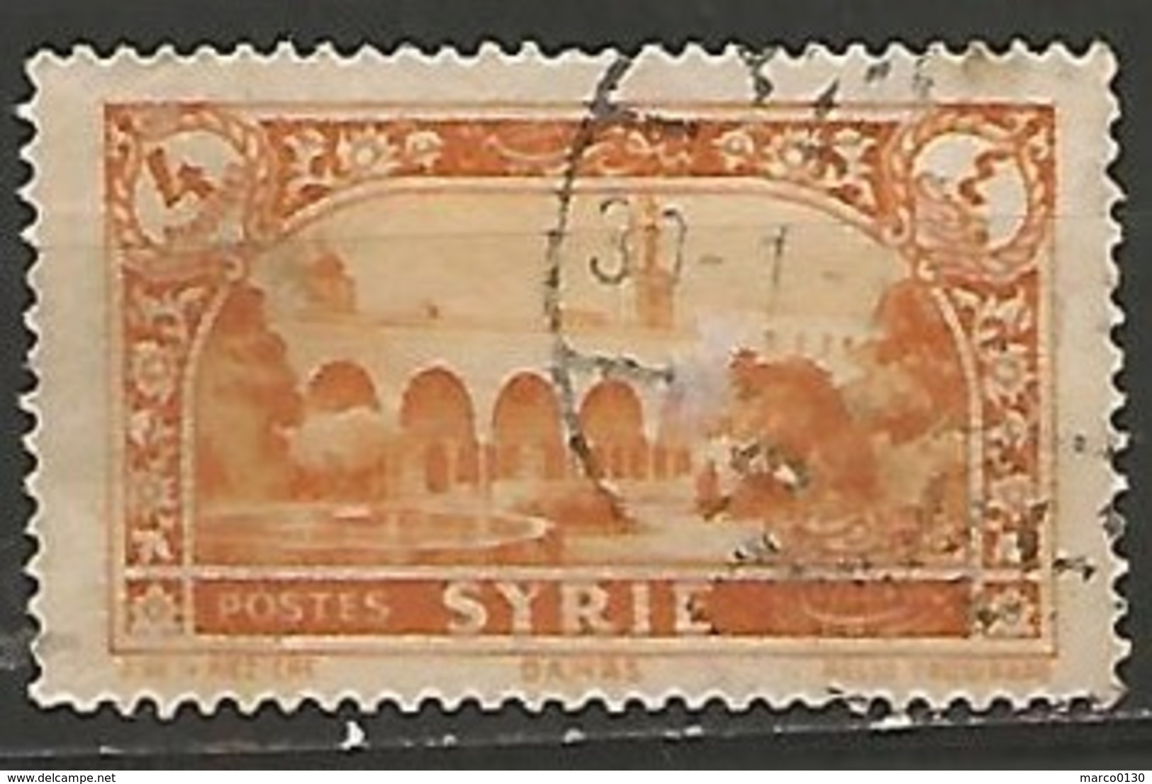 SYRIE N° 208 OBLITERE - Usati