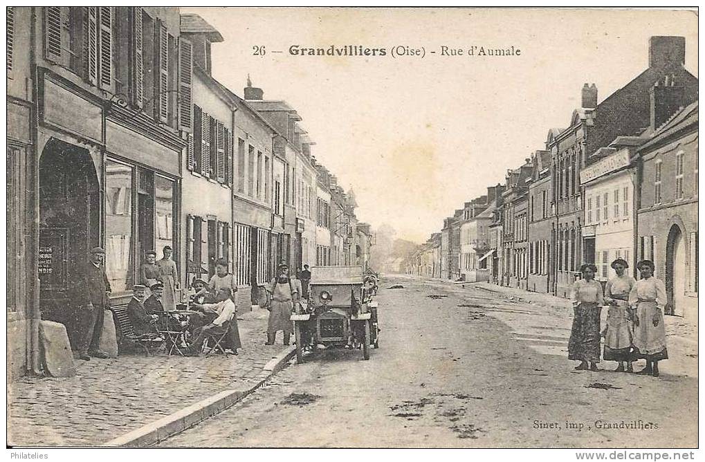 GRANVILLIERS  RUE D AUMALE - Grandvilliers