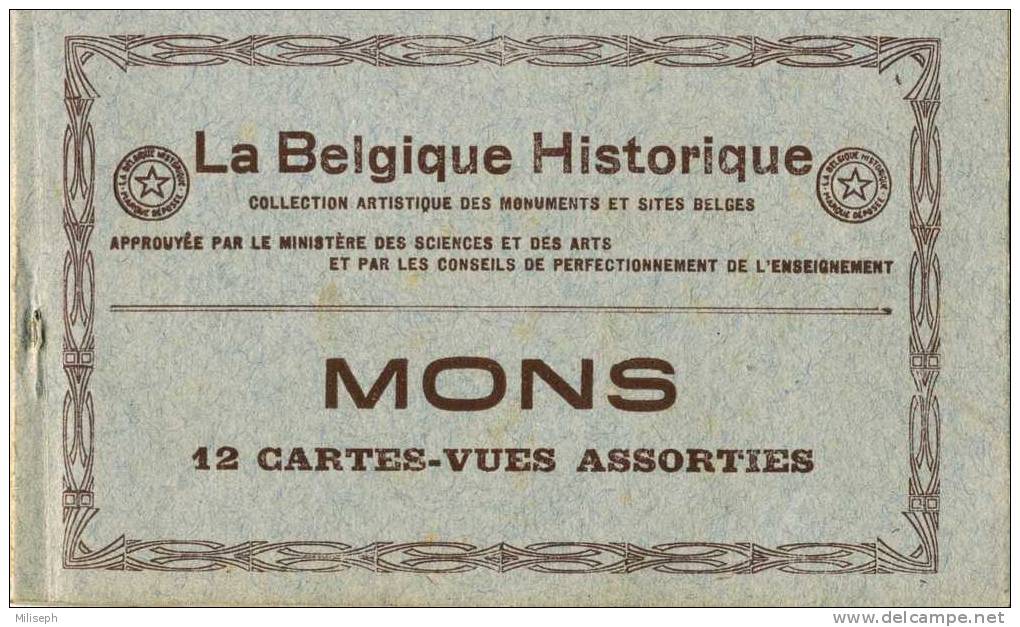 MONS - 8 CARTES VUES (incomplet) - La Belgique Historique - - Mons