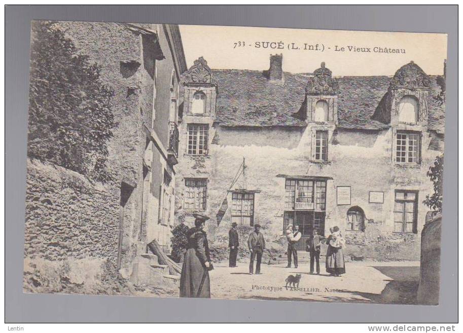 Sucé - Boucherie Dans Le Vieux Chateau - Vasselier 733 - Autres & Non Classés