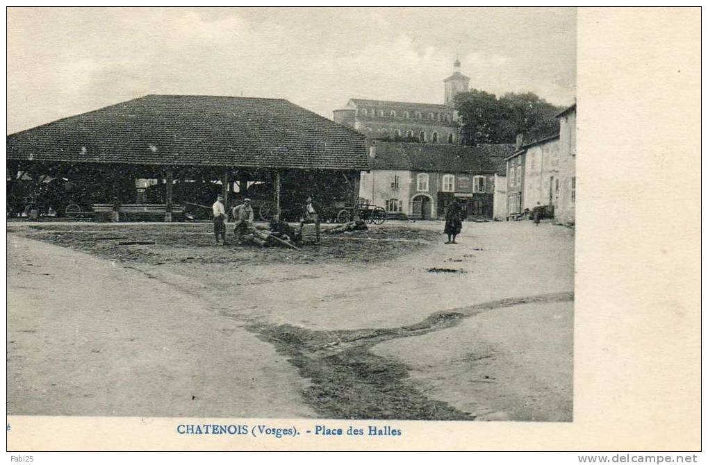 CHATENOIS Place Des Halles - Chatenois