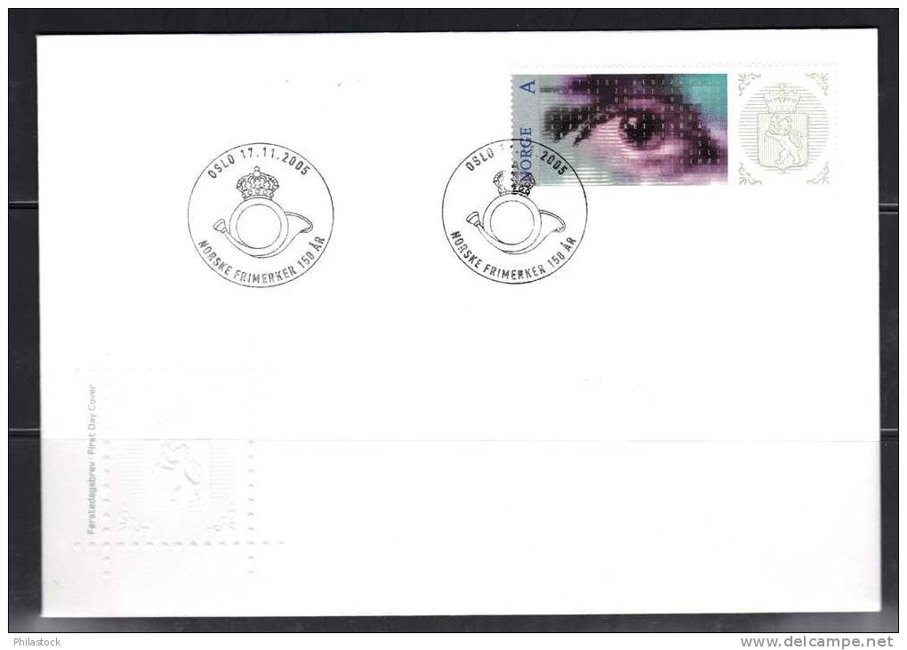 NORVEGE N° 1497 Obl. S/enveloppe FDC - FDC