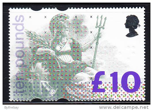 Great Britain MNH Scott #1478 10pd Britannia - Unused Stamps