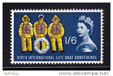 Great Britain MNH Scott #397p 1sh6p Lifeboat Men, Phosphor - Ungebraucht