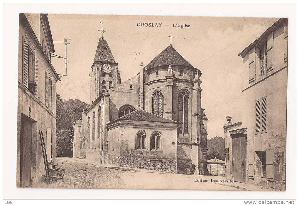 (95) GROSLAY L'église  Voir Scans (2) - Groslay