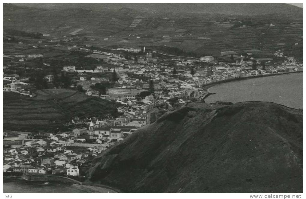 OLD REAL PHOTO POSTCARD HORTA FAIAL  AÇORES AZORES CARTE POSTALE FOTO JOVIAL - Açores