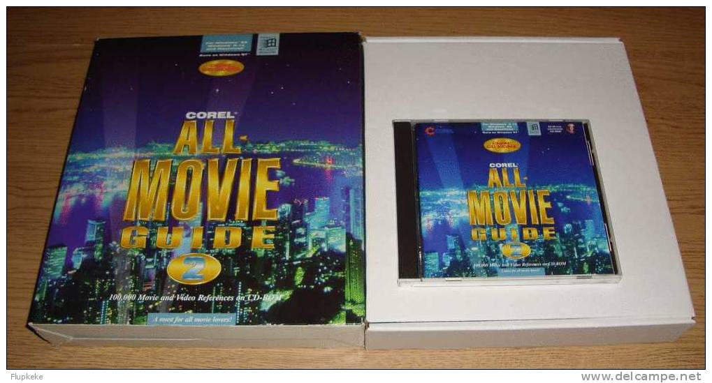 Corel All Movie Guide 2 Encyclopédie Sur Cd-Rom Corel 1996 - Film/ Televisie