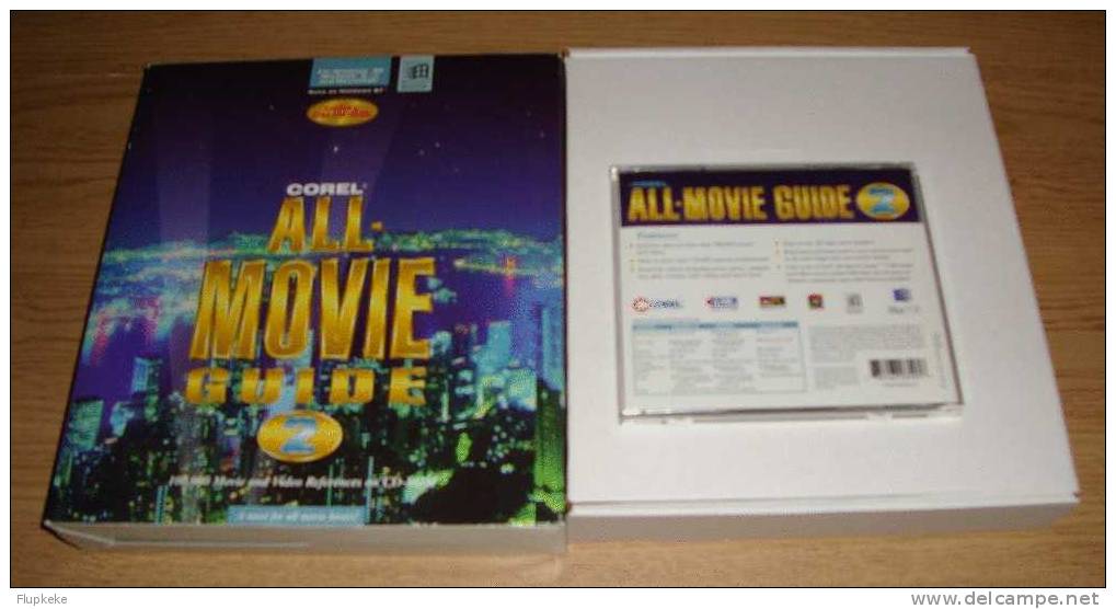 Corel All Movie Guide 2 Encyclopédie Sur Cd-Rom Corel 1996 - Film/ Televisie