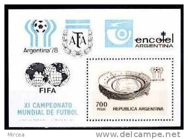 Argentine 1978 - Bloc Michel No.20  Neuf** - Blocks & Sheetlets