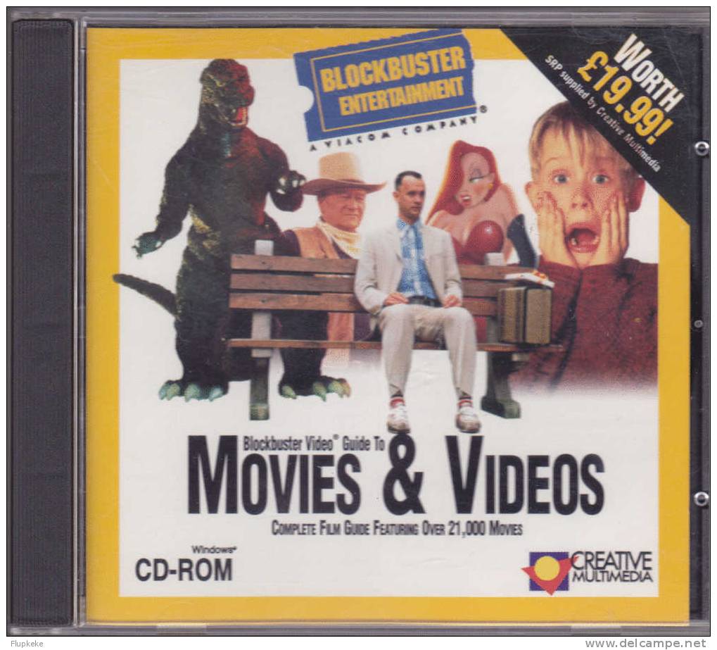 Blockbuster Video Guide To Movies & Videos Sur Cd-Rom PC Format 69 May 1997 In English - Cinéma/Télévision