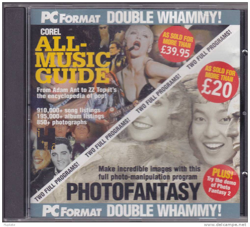 Corel All Music Guide Encyclopedia Of Pop Music Sur Cd-Rom ( PC Format 1998 ) - Musique