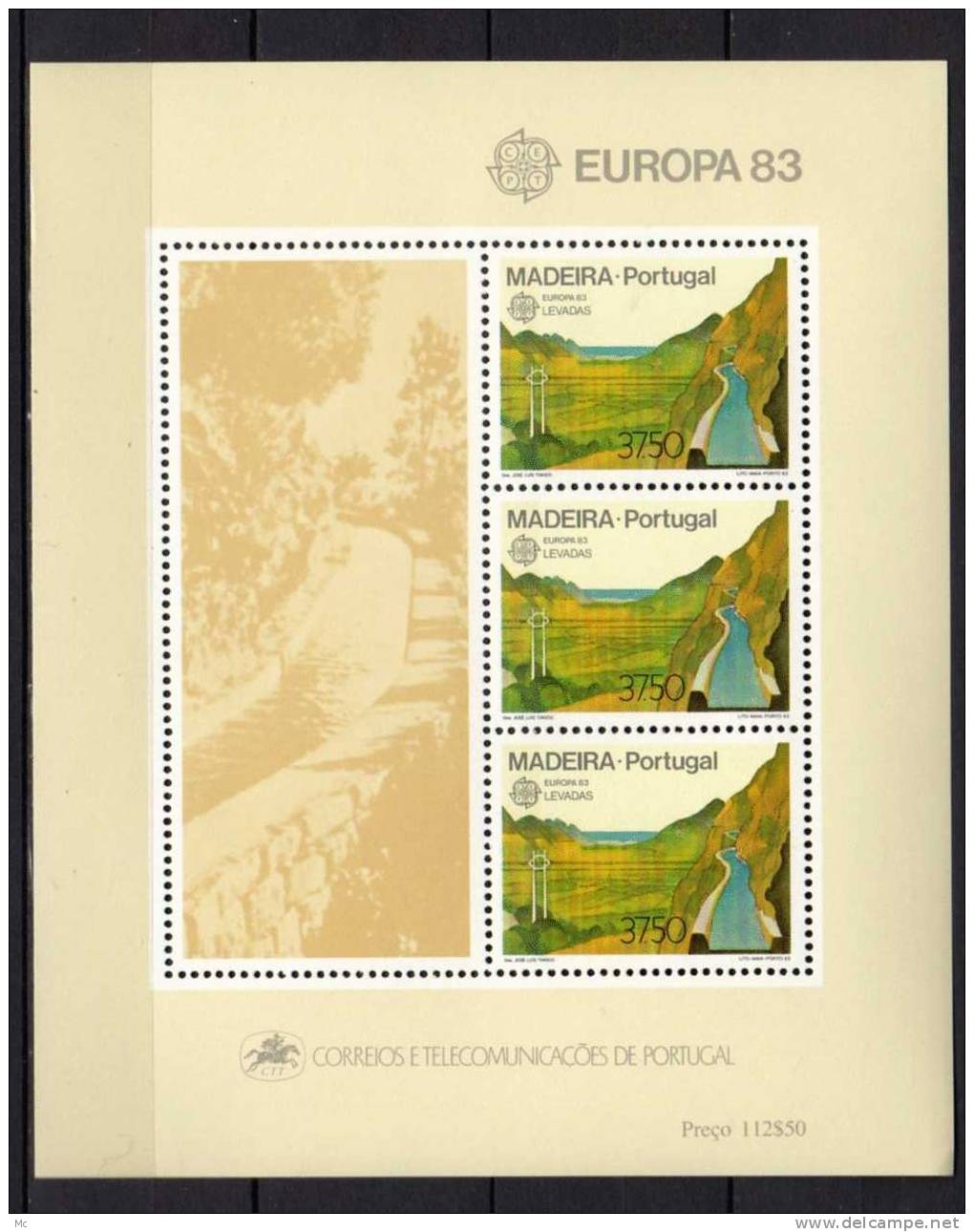 Madère Bloc N° 4  Luxe ** - Madeira