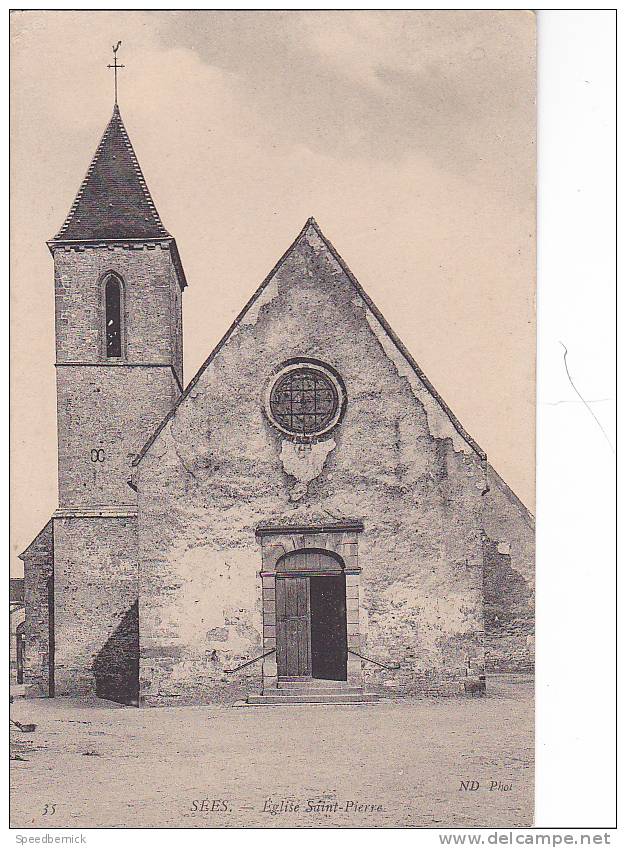 18118 SEES EGLISE SAINT PIERRE . 35 ND - Sees