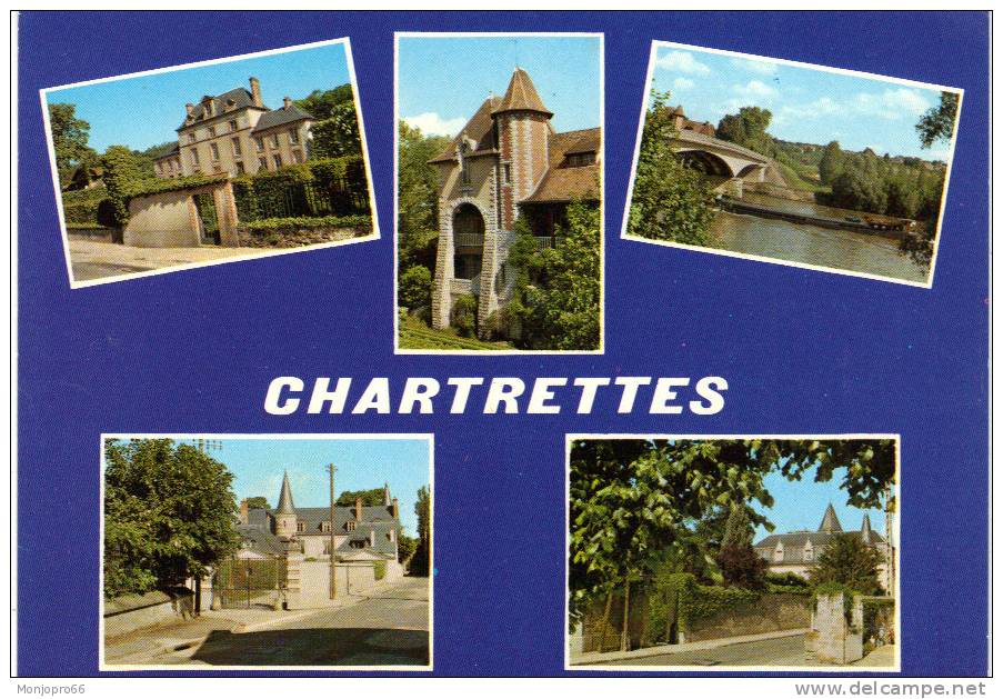 CPM De Chartrettes - Les Trois Moutiers