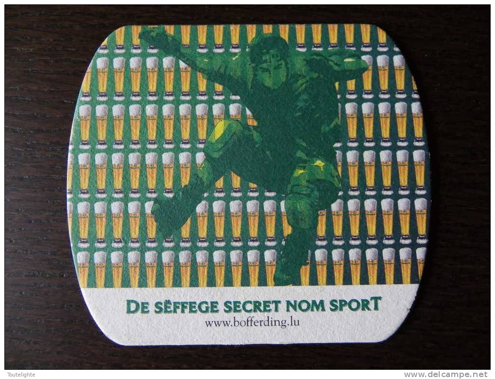 1  Sous-Bocks Bière    BOFFERDING    ...  De Sëffenge Secret Nom Sport.... - Sotto-boccale