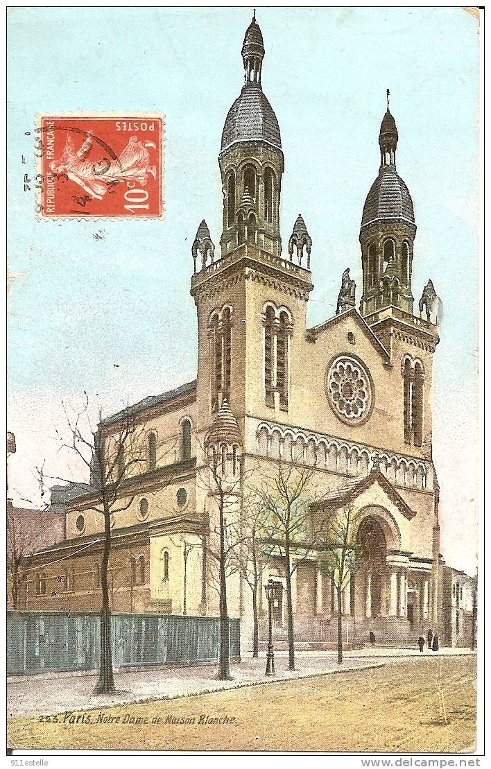 75 PARIS  -  Notre Dame De Maison Blanche - Arrondissement: 13