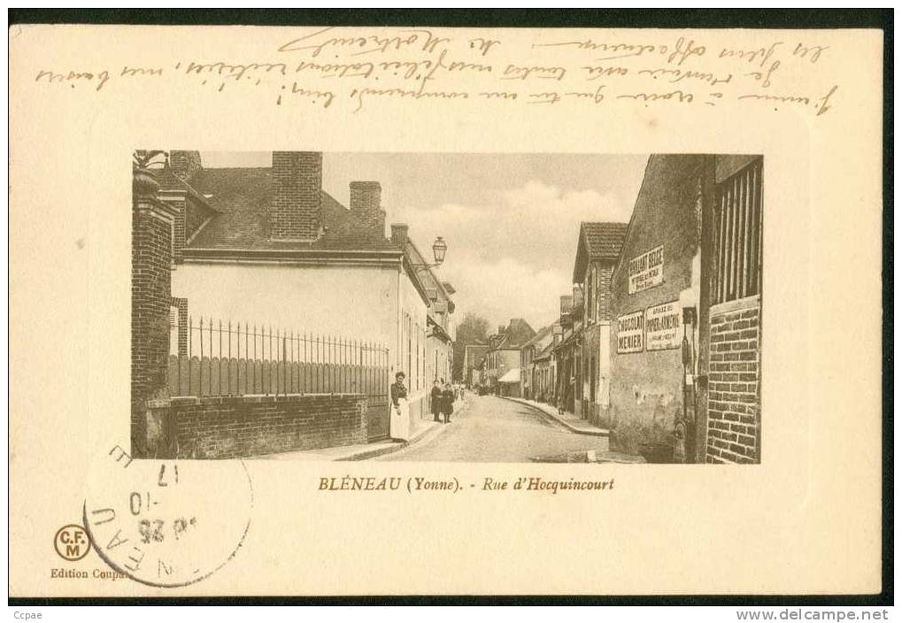 Rue D'Hocquincourt. - Bleneau