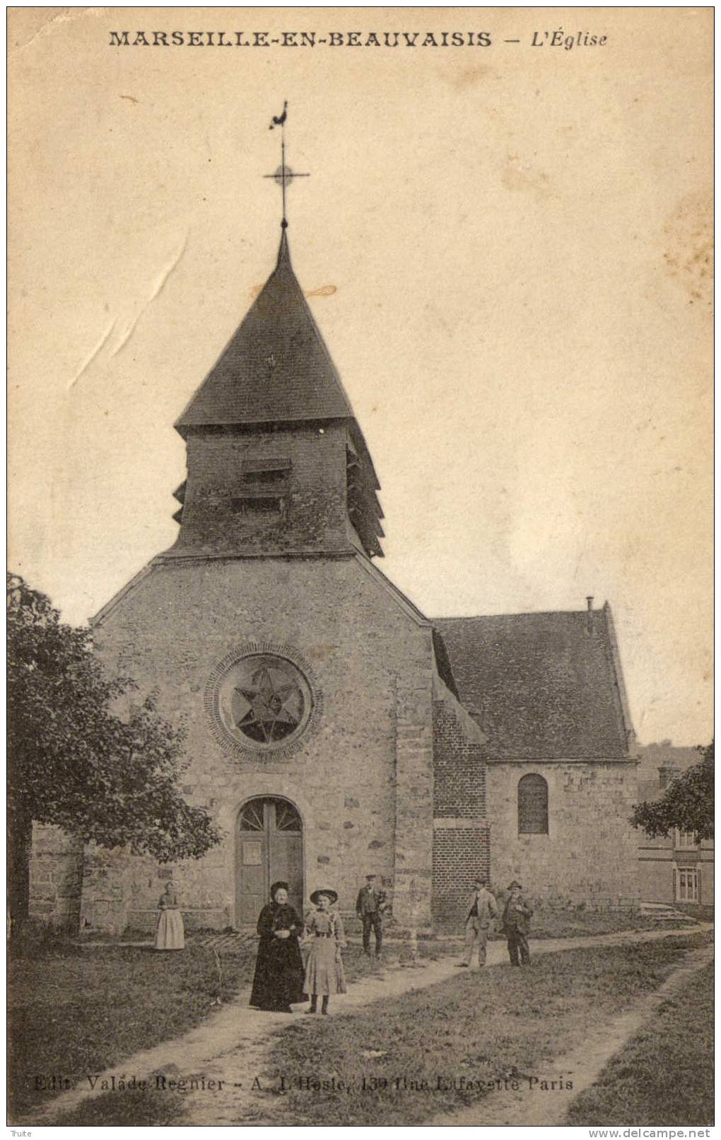 MARSEILLE-EN-BEAUVAISIS L'EGLISE ANIMEE - Marseille-en-Beauvaisis