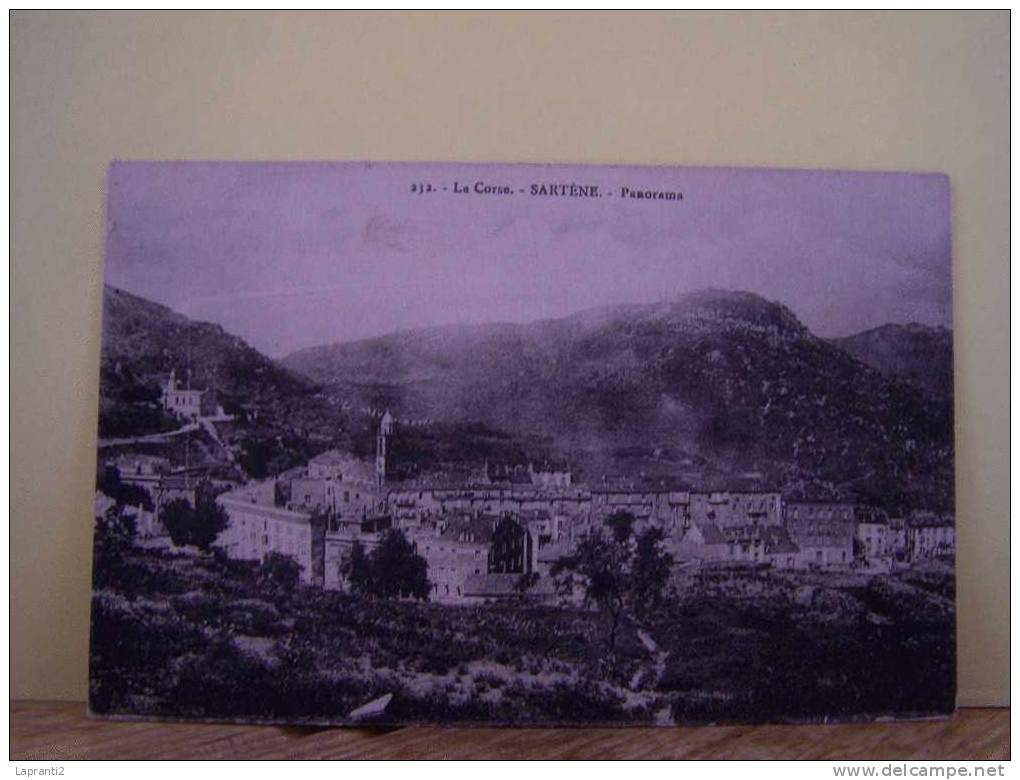 SARTENE (CORSE DU SUD) PANORAMA - Sartene