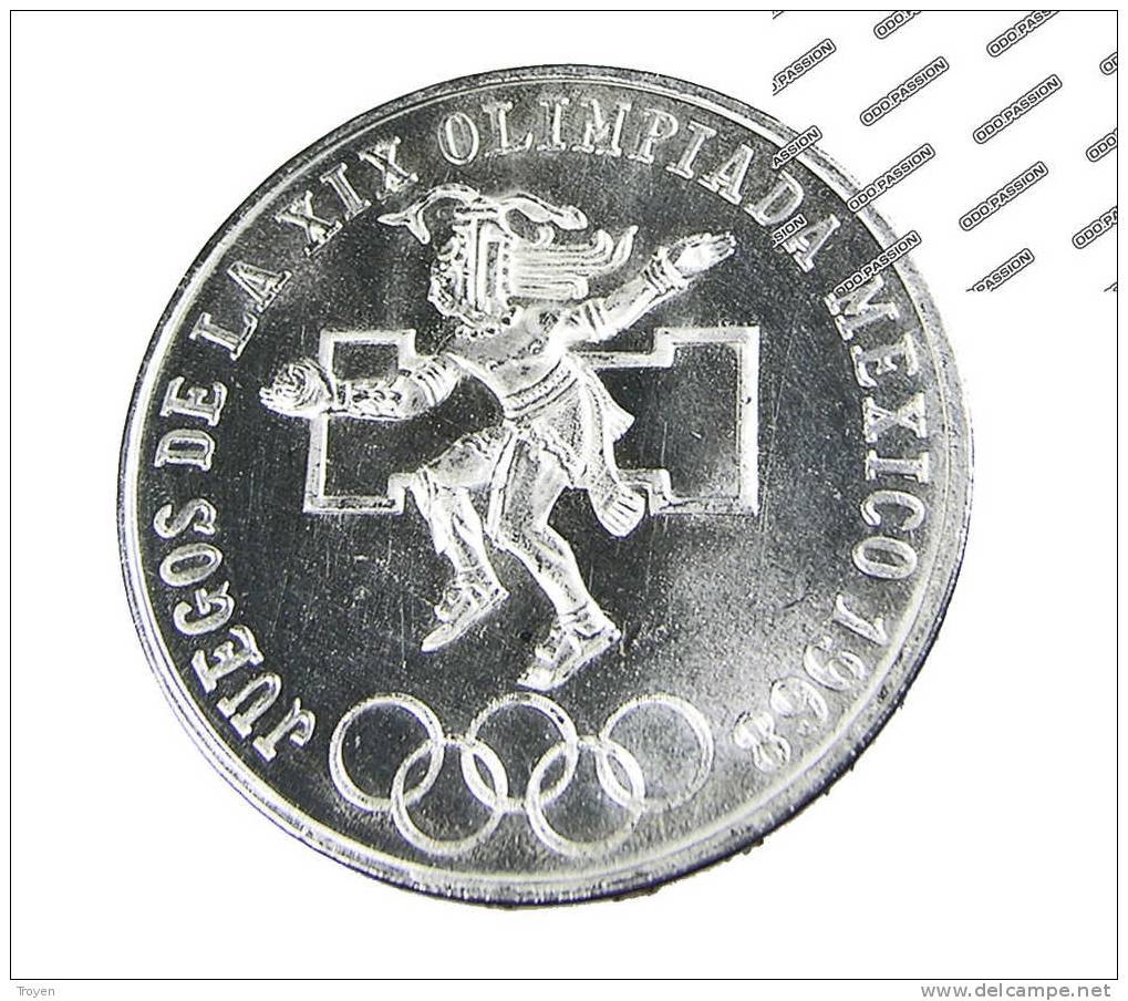 Mexique - 5 Pesos - 1968 - Jeux Olympiques - Argent - Sup - Mexico