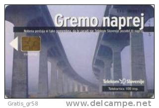 SLOVENIA - SLV 204, Gremo Naprej /December, 5/99, 9878ex, Used - Slovenië