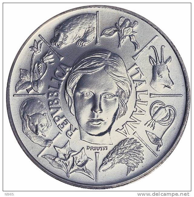 ITALY - REPUBBLICA ITALIANA ANNO 1991 - FLORA E FAUNA - I Emissione      - Lire 200 +  500 In Argento - Commemorative