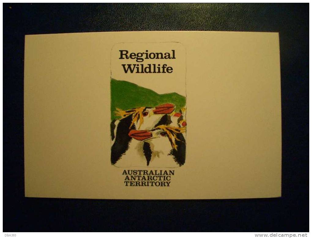 Australia, Australian Antartic Territorry ,  Regional Wild Life, Stamps Pack, Set Of 5, Animals - Presentation Packs