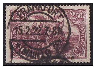 16-442 // 1920 FREIMARKEN * NORD Und SUED * MiNr 115 O - Oblitérés