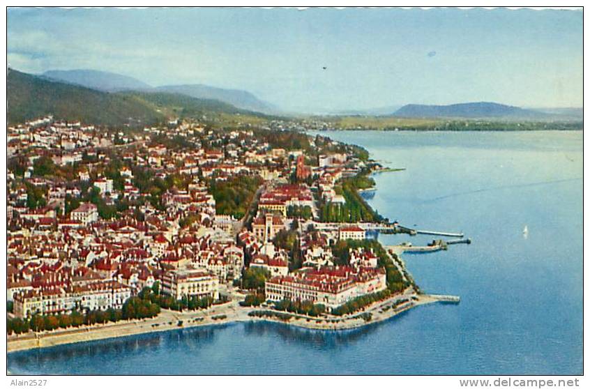 NEUCHÂTEL - Vue D'avion (Ed. Phot. Perrochet, 913) - Neuchâtel