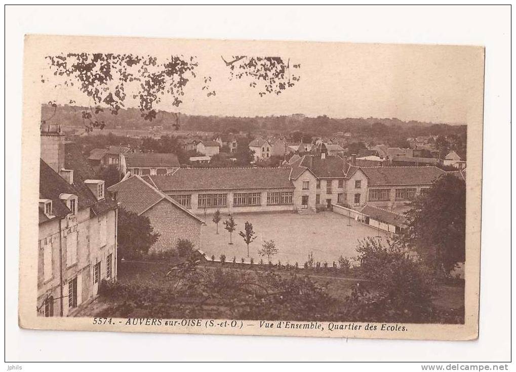 ( 95 ) AUVERS Sur OISE   Quartier Des Ecoles - Auvers Sur Oise