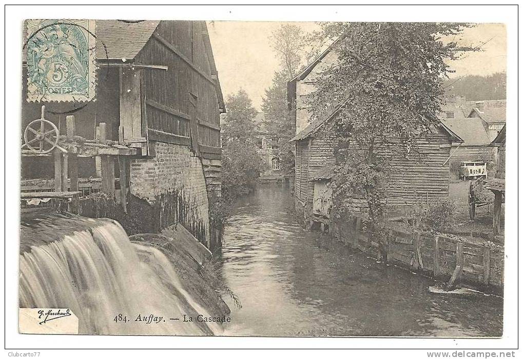 Auffray (76) : Le Barrage Près D´entreprises En 1904. - Auffay