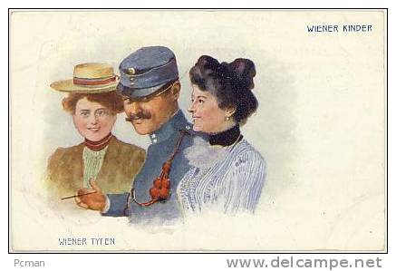 WIENER KINDER, WIENER TYPEN -- # 917-14, B.K.W.I. -- Simple, Circa 1900s - Altri & Non Classificati