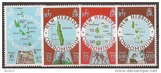 NEW HEBRIDES -  1978 (May)  Part III Maps. MNH ** - Other & Unclassified