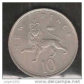 GREAT BRITAIN 1976     "10 NEW PENCE" - 10 Pence & 10 New Pence