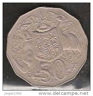 GREAT BRITAIN      "AUSTRALIEN 1976 # 50 CENTS " - Kolonies