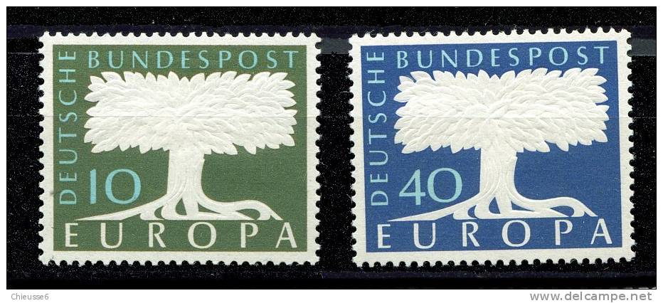 Allemagne  * N° 140/141  - Europa 1957 - 1957