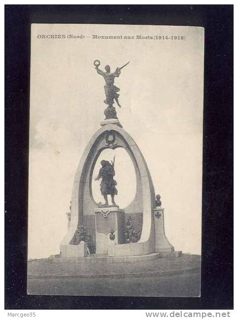 Orchies Monument Aux Morts 1914-1918 Pas D'édit. - Orchies