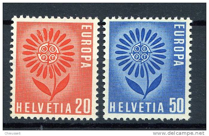 Suisse ** N° 735/736 - Europa 1964 - 1964