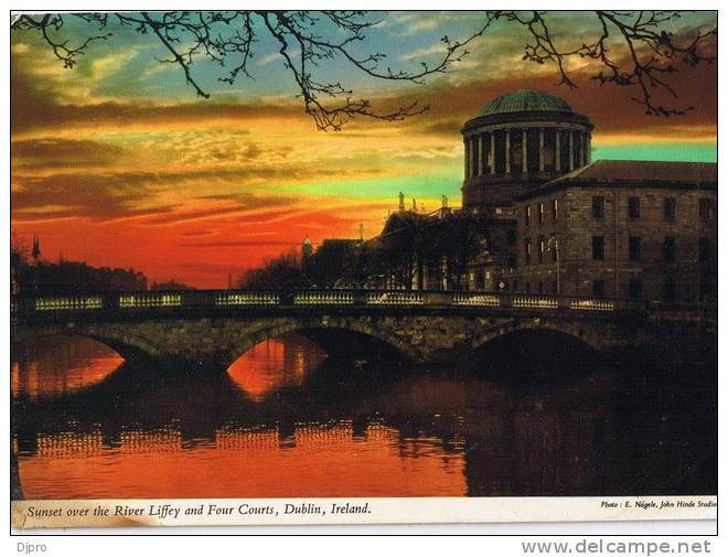 River  Liffey   Dublin   John Hinde - Dublin